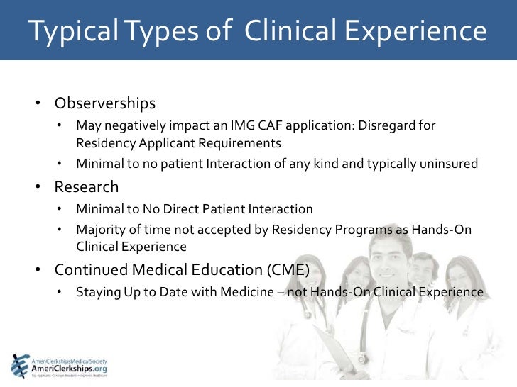 internal medicine externship