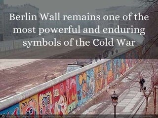 The fall of the Berlin Wall Slide 10