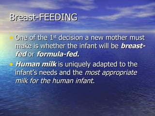 The Feeding Of Infants And Children | PPT