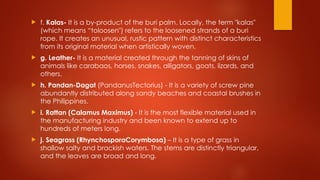 The-Filipino-Art-and-Crafts - ART APPRECIATION | PPTX