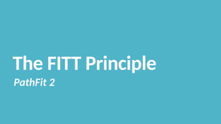 Path Fitt Comprehensive Guide to the FITT Principle and Training Phases for ...