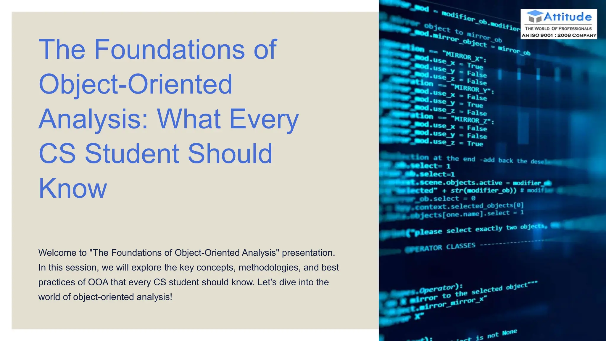 The-Foundations-of-Object-Oriented-Analysis-What-Every-CS-Student ...
