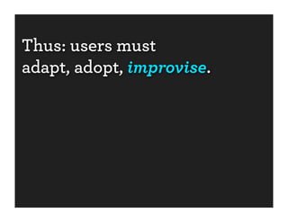 The Framework Age