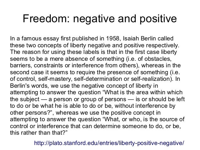 Pros and cons of positive liberty picture