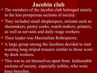 Jacobins Definition