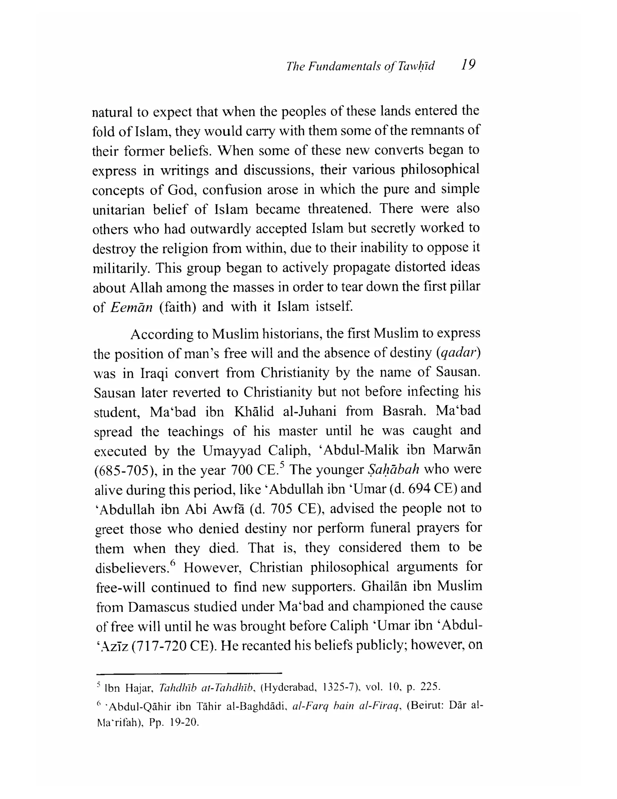 The fundamentals-of-tawheed-islamic-monotheism | PDF