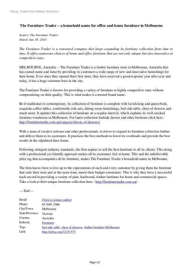 The Furniture Trader Household Name For Office And Home Furniture In