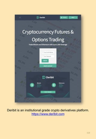 113	
Deribit is an institutional grade crypto derivatives platform.
https://www.deribit.com
 