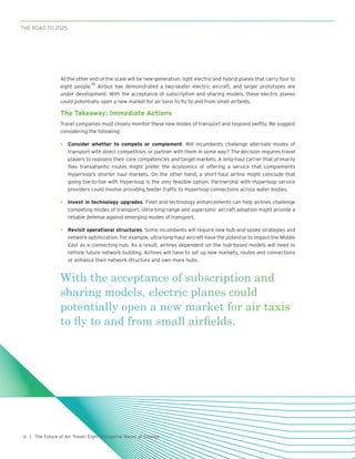 The Future of Air Travel: Eight Disruptive Waves of Change | PDF
