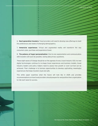 The Future of Air Travel: Eight Disruptive Waves of Change | PDF
