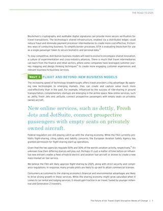The Future of Air Travel: Eight Disruptive Waves of Change | PDF