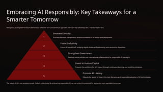 The Future of Artificial Intelligence Opportunities and Risks Ahead | PPTX