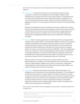 The future of bank risk management full report | PDF