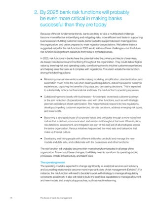 The future of bank risk management full report | PDF