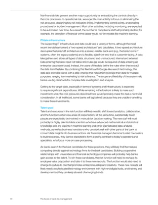 The future of bank risk management full report | PDF
