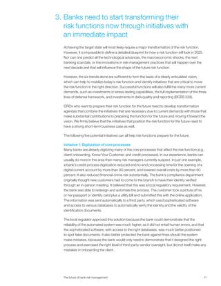 The future of bank risk management full report | PDF