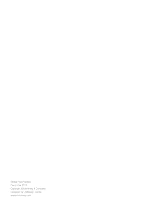 The future of bank risk management full report | PDF