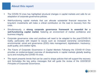 Key Findings: The Future of Corporate Governance in Capital Markets ...