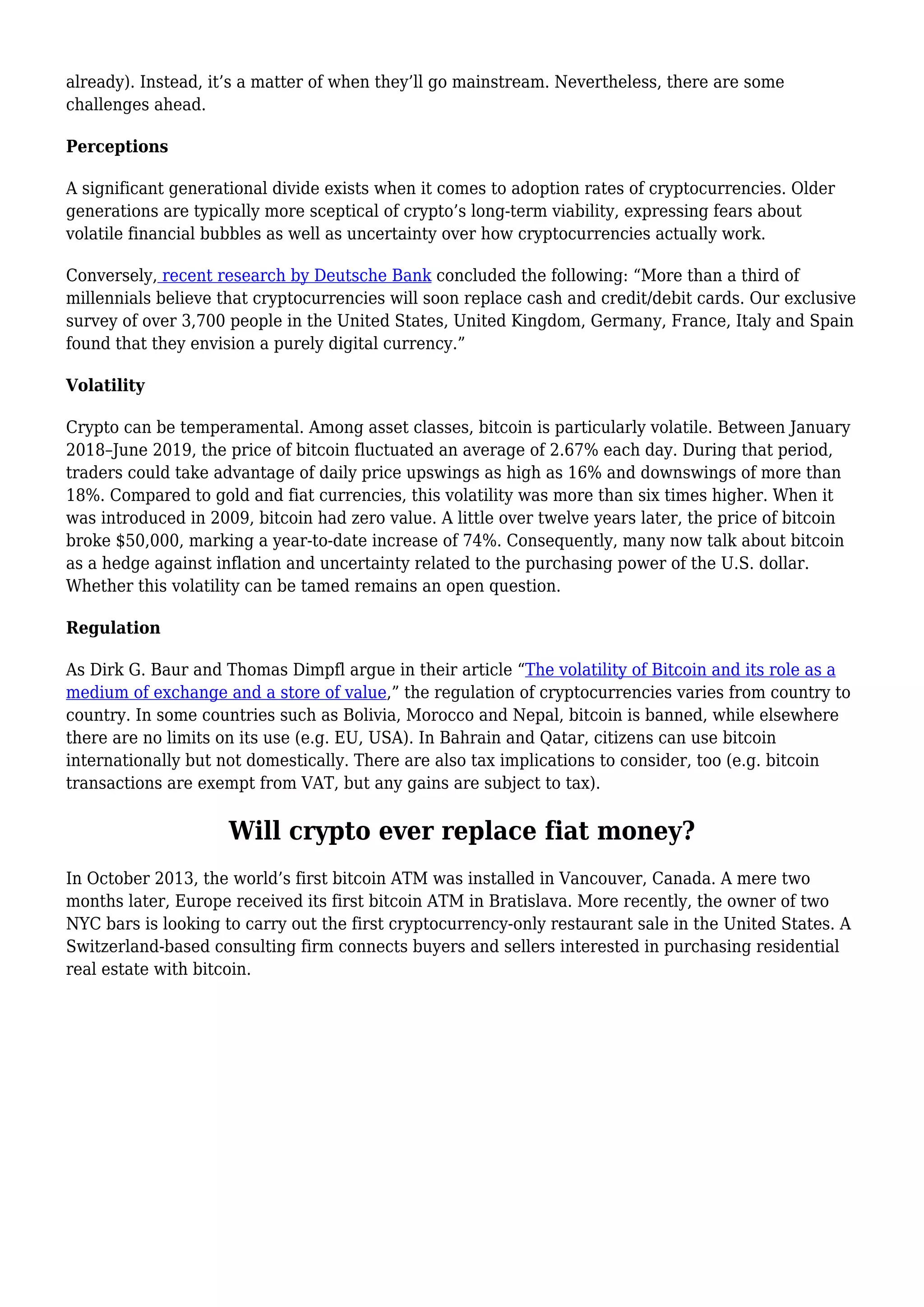 The future-of-cryptocurrency-2021 | PDF