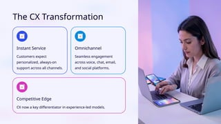 The Future of Global CX: AI + Human Expertise | PPTX
