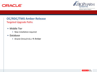 Oracle Rdc Box The Future of OC, RDC, and TMS | PDF