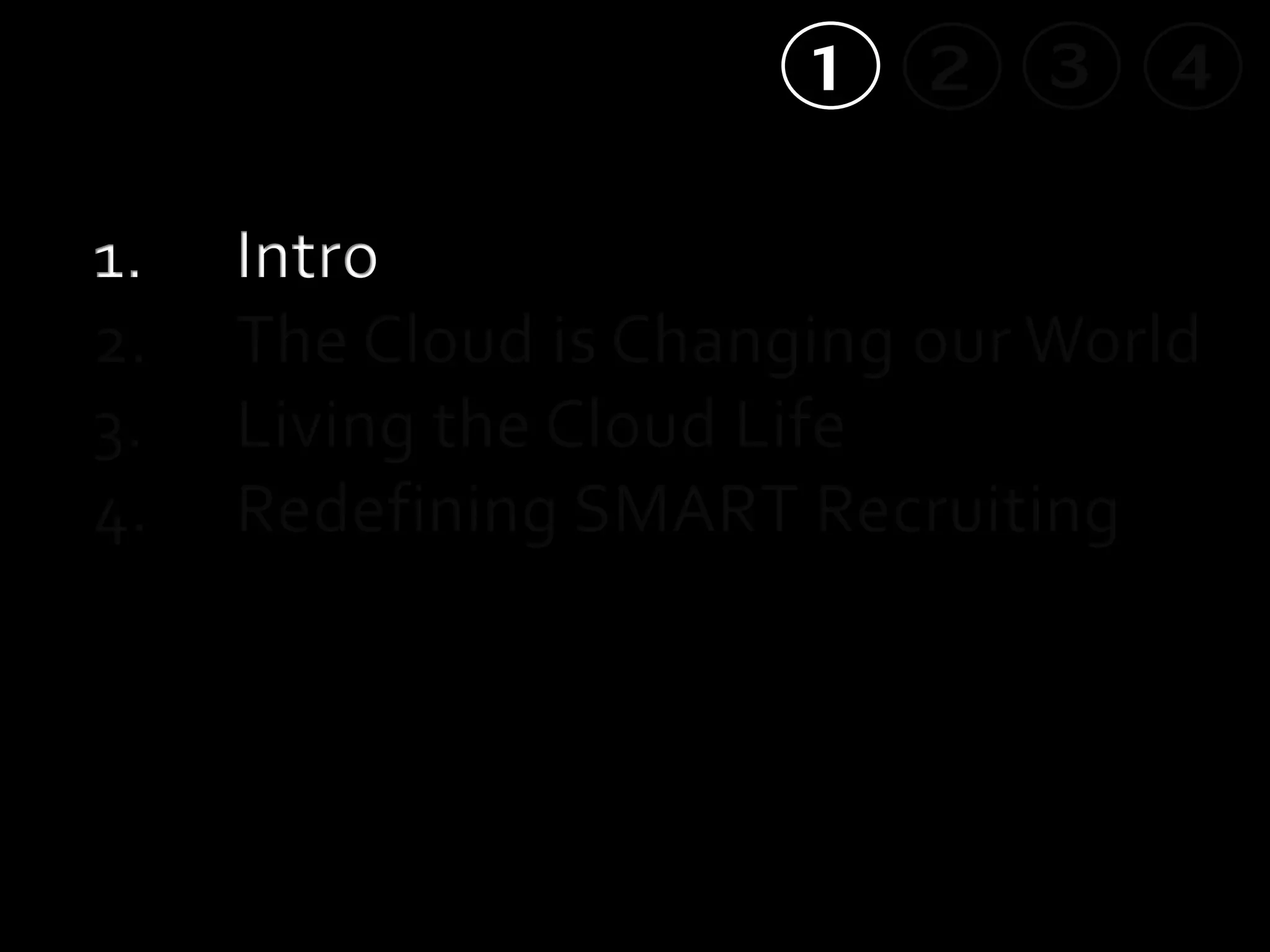 The Future of Recruiting is in the Cloud (ERE Fall 2008)