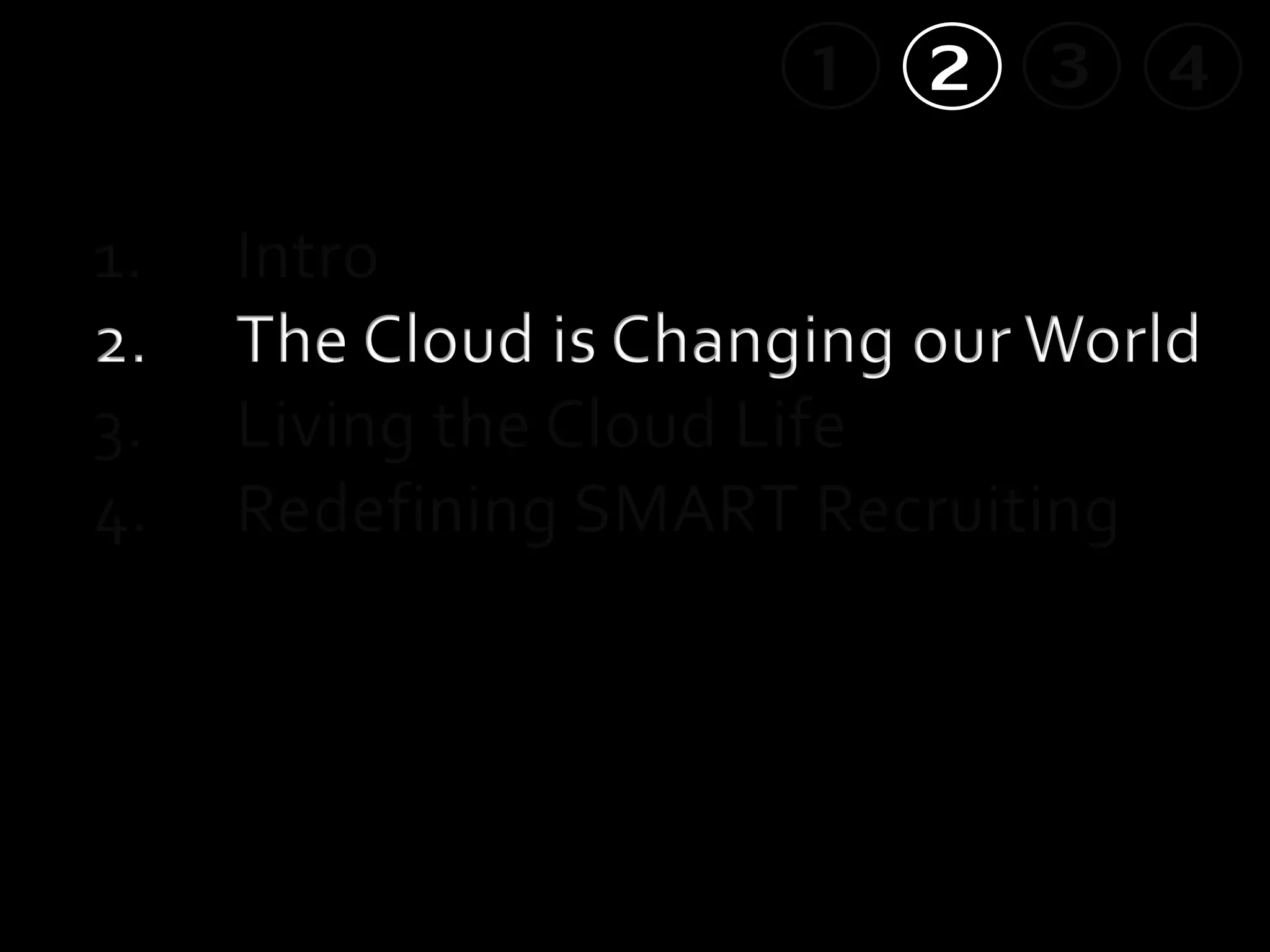 The Future of Recruiting is in the Cloud (ERE Fall 2008)