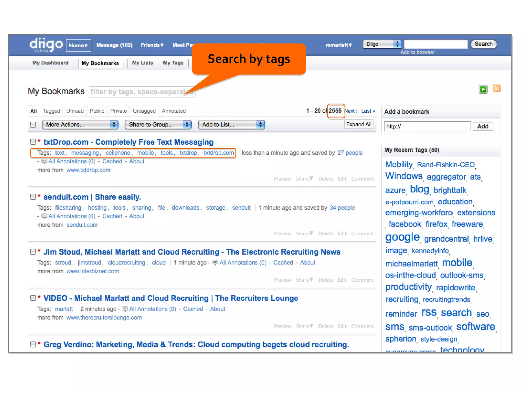 The Future of Recruiting is in the Cloud (ERE Fall 2008)