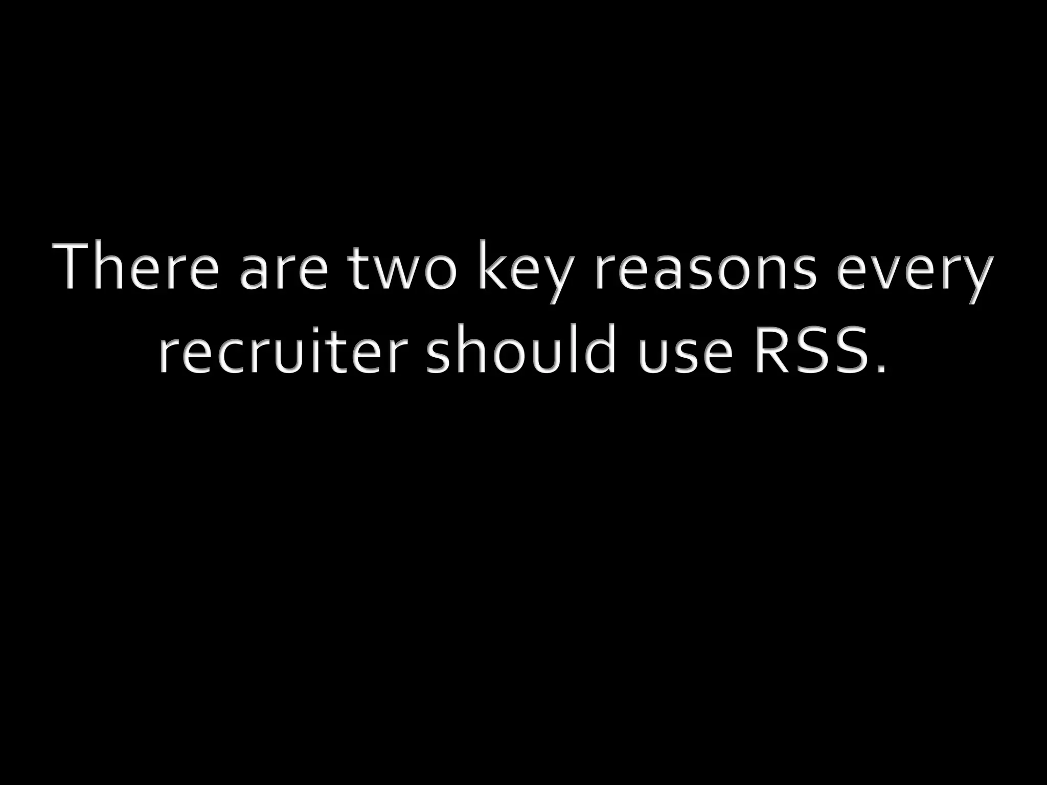 The Future of Recruiting is in the Cloud (ERE Fall 2008)