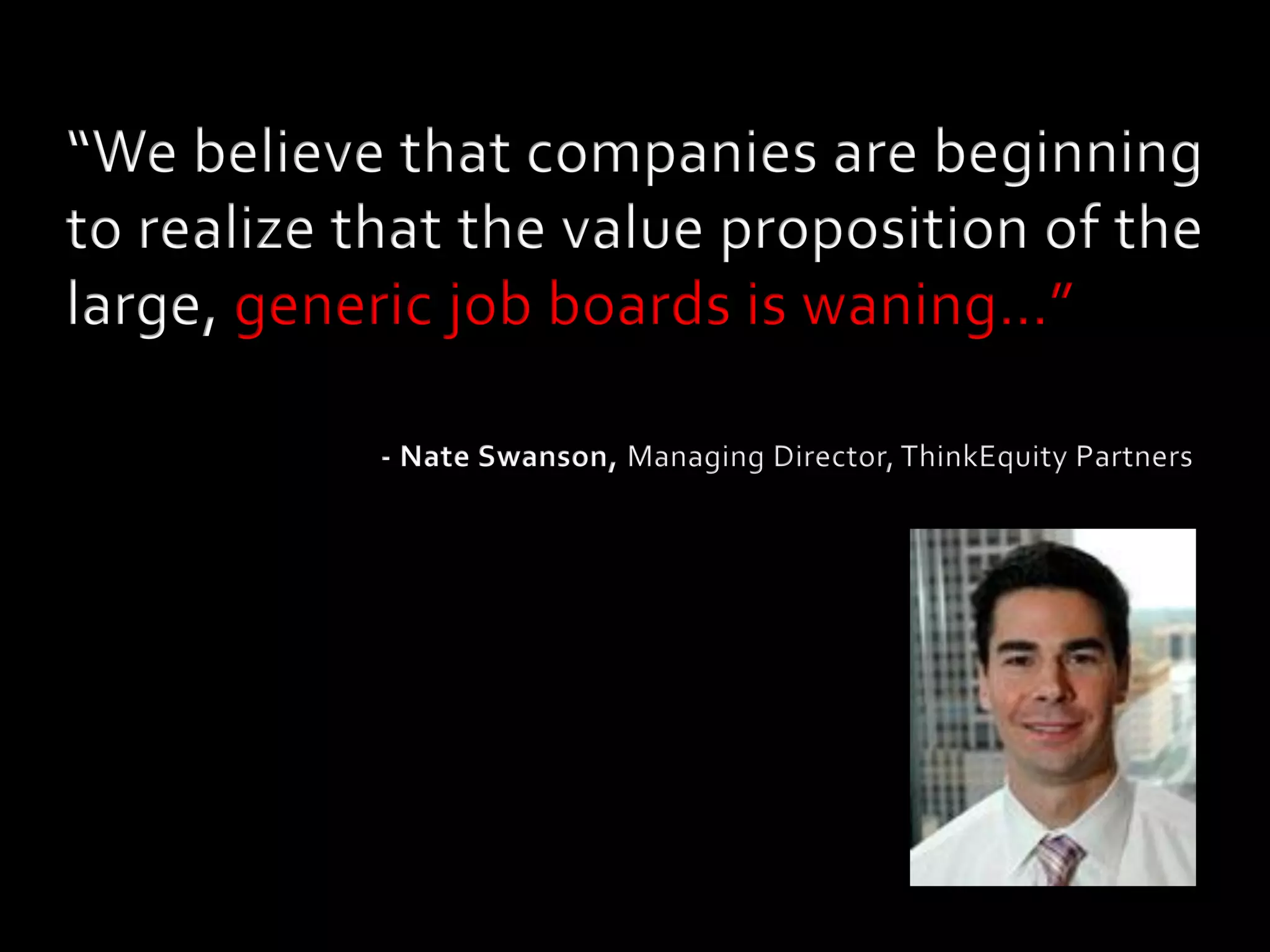 The Future of Recruiting is in the Cloud (ERE Fall 2008)