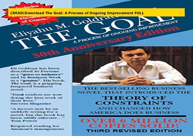 read download the goal a process of ongoing improvement full the goal