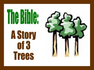 The Bible: A Story of 3 Trees 