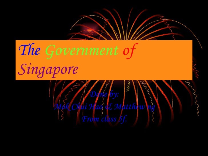 The Government Of Singapore
