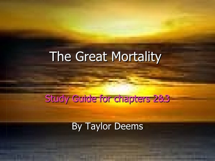 the great mortality by john kelly the great mortality by john kelly