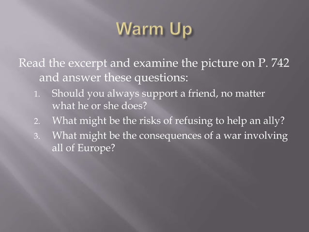 The great-war | PPT