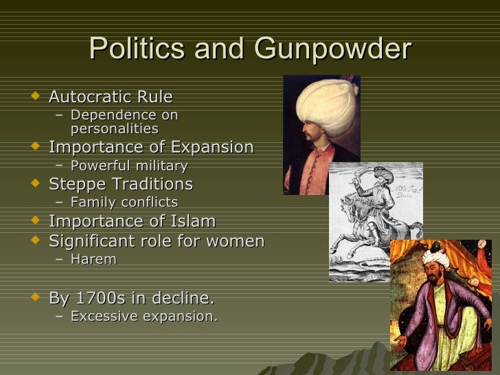 The Gunpowder Empires