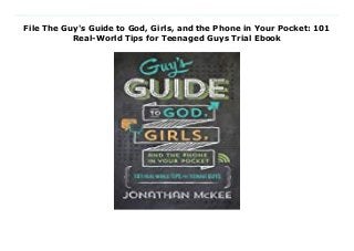 File The Guy's Guide to God, Girls, and the Phone in Your Pocket: 101
Real-World Tips for Teenaged Guys Trial Ebook
Download Here https://nn.readpdfonline.xyz/?book=1624169902 Spiritual, Practical, Real-Life Advice with a Twist of HumorThe Guy's Guide will encourage your faith, challenge you spiritually, and give you real-life advice how to live out your faith in today’s highly secularized culture, with distractions lurking around every corner. . .and just a click away.101 real-life tips including. . .Today’s nerd is tomorrow’s boss.If you have to look over your shoulder to check if anyone’s in the room, you probably shouldn’t be typing it into the search engine.Learn a skill that would help you survive a zombie apocalypse.Losing your temper feels really good. . .for about 17 seconds. Keeping your cool feels even better. . .for the rest of the week.Realize most bad choices usually began five choices ago.If you have a TV in your bedroom, unplug it right now and move it to another room.. . .and dozens more helpful hints provide spiritual, practical, and even humorous advice for navigating the challenges of your teen years with confidence and wisdom. “Take your everyday, ordinary life—your sleeping, eating, going-to-work, and walking-around life—and place it before God as an offering. Embracing what God does for you is the best thing you can do for him. Don’t become so well-adjusted to your culture that you fit into it without even thinking. Instead, fix your attention on God. You’ll be changed from the inside out. Readily recognize what he wants from you, and quickly respond to it. Unlike the culture around you, always dragging you down to its level of immaturity, God brings the best out of you, develops well-formed maturity in you.Romans 12:1–2 msgJONATHAN MCKEE is the author of over a dozen books including Get Your Teenagers Talking, Should I Just Smash My Kid's Phone, and The Zombie Apocalypse Survival Guide for Teenagers. He speaks to parents and leaders worldwide while writing about parenting and youth culture and providing free resources for families on TheSource4Parents.com. Jonathan, his wife
Lori, and his three kids live in California. JonathanMcKeeWrites.com. Twitter.com/InJonathansHead. Read Online PDF The Guy's Guide to God, Girls, and the Phone in Your Pocket: 101 Real-World Tips for Teenaged Guys, Download PDF The Guy's Guide to God, Girls, and the Phone in Your Pocket: 101 Real-World Tips for Teenaged Guys, Read Full PDF The Guy's Guide to God, Girls, and the Phone in Your Pocket: 101 Real-World Tips for Teenaged Guys, Download PDF and EPUB The Guy's Guide to God, Girls, and the Phone in Your Pocket: 101 Real-World Tips for Teenaged Guys, Read PDF ePub Mobi The Guy's Guide to God, Girls, and the Phone in Your Pocket: 101 Real-World Tips for Teenaged Guys, Reading PDF The Guy's Guide to God, Girls, and the Phone in Your Pocket: 101 Real-World Tips for Teenaged Guys, Download Book PDF The Guy's Guide to God, Girls, and the Phone in Your Pocket: 101 Real-World Tips for Teenaged Guys, Read online The Guy's Guide to God, Girls, and the Phone in Your Pocket: 101 Real-World Tips for Teenaged Guys, Read The Guy's Guide to God, Girls, and the Phone in Your Pocket: 101 Real-World Tips for Teenaged Guys Jonathan McKee pdf, Download Jonathan McKee epub The Guy's Guide to God, Girls, and the Phone in Your Pocket: 101 Real-World Tips for Teenaged Guys, Read pdf Jonathan McKee The Guy's Guide to God, Girls, and the Phone in Your Pocket: 101 Real-World Tips for Teenaged Guys, Download Jonathan McKee ebook The Guy's Guide to God, Girls, and the Phone in Your Pocket: 101 Real-World Tips for Teenaged Guys, Download pdf The Guy's Guide to God, Girls, and the Phone in Your Pocket: 101 Real-World Tips for Teenaged Guys, The Guy's Guide to God, Girls, and the Phone in Your Pocket: 101 Real-World Tips for Teenaged Guys Online Read Best Book Online The Guy's Guide to God, Girls, and the Phone in Your Pocket: 101 Real-World Tips for Teenaged Guys, Read Online The Guy's Guide to God, Girls, and the Phone in Your Pocket: 101 Real-
World Tips for Teenaged Guys Book, Download Online The Guy's Guide to God, Girls, and the Phone in Your Pocket: 101 Real-World Tips for Teenaged Guys E-Books, Read The Guy's Guide to God, Girls, and the Phone in Your Pocket: 101 Real-World Tips for Teenaged Guys Online, Download Best Book The Guy's Guide to God, Girls, and the Phone in Your Pocket: 101 Real-World Tips for Teenaged Guys Online, Read The Guy's Guide to God, Girls, and the Phone in Your Pocket: 101 Real-World Tips for Teenaged Guys Books Online Read The Guy's Guide to God, Girls, and the Phone in Your Pocket: 101 Real-World Tips for Teenaged Guys Full Collection, Read The Guy's Guide to God, Girls, and the Phone in Your Pocket: 101 Real-World Tips for Teenaged Guys Book, Download The Guy's Guide to God, Girls, and the Phone in Your Pocket: 101 Real-World Tips for Teenaged Guys Ebook The Guy's Guide to God, Girls, and the Phone in Your Pocket: 101 Real-World Tips for Teenaged Guys PDF Download online, The Guy's Guide to God, Girls, and the Phone in Your Pocket: 101 Real-World Tips for Teenaged Guys pdf Read online, The Guy's Guide to God, Girls, and the Phone in Your Pocket: 101 Real-World Tips for Teenaged Guys Download, Read The Guy's Guide to God, Girls, and the Phone in Your Pocket: 101 Real-World Tips for Teenaged Guys Full PDF, Read The Guy's Guide to God, Girls, and the Phone in Your Pocket: 101 Real-World Tips for Teenaged Guys PDF Online, Read The Guy's Guide to God, Girls, and the Phone in Your Pocket: 101 Real-World Tips for Teenaged Guys Books Online, Download The Guy's Guide to God, Girls, and the Phone in Your Pocket: 101 Real-World Tips for Teenaged Guys Full Popular PDF, PDF The Guy's Guide to God, Girls, and the Phone in Your Pocket: 101 Real-World Tips for Teenaged Guys Read Book PDF The Guy's Guide to God, Girls, and the Phone in Your Pocket: 101 Real-World Tips for Teenaged Guys, Download online PDF The Guy's Guide to God, Girls, and the Phone in
Your Pocket: 101 Real-World Tips for Teenaged Guys, Read Best Book The Guy's Guide to God, Girls, and the Phone in Your Pocket: 101 Real-World Tips for Teenaged Guys, Read PDF The Guy's Guide to God, Girls, and the Phone in Your Pocket: 101 Real-World Tips for Teenaged Guys Collection, Download PDF The Guy's Guide to God, Girls, and the Phone in Your Pocket: 101 Real-World Tips for Teenaged Guys Full Online, Read Best Book Online The Guy's Guide to God, Girls, and the Phone in Your Pocket: 101 Real-World Tips for Teenaged Guys, Read The Guy's Guide to God, Girls, and the Phone in Your Pocket: 101 Real-World Tips for Teenaged Guys PDF files
 