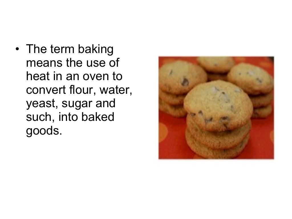 The History Of Baking