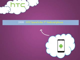 2008 HTC launchthe 1st Android phone
 