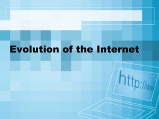 The History Of The Internet Presentation | PPT