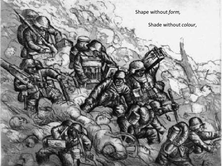 the hollow men shape without form