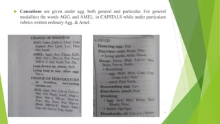  Causations are given under agg. both general and particular. For general
modalities the words AGG. and AMEL. in CAPITALS while under particulars
rubrics written ordinary Agg. & Amel.
13
 