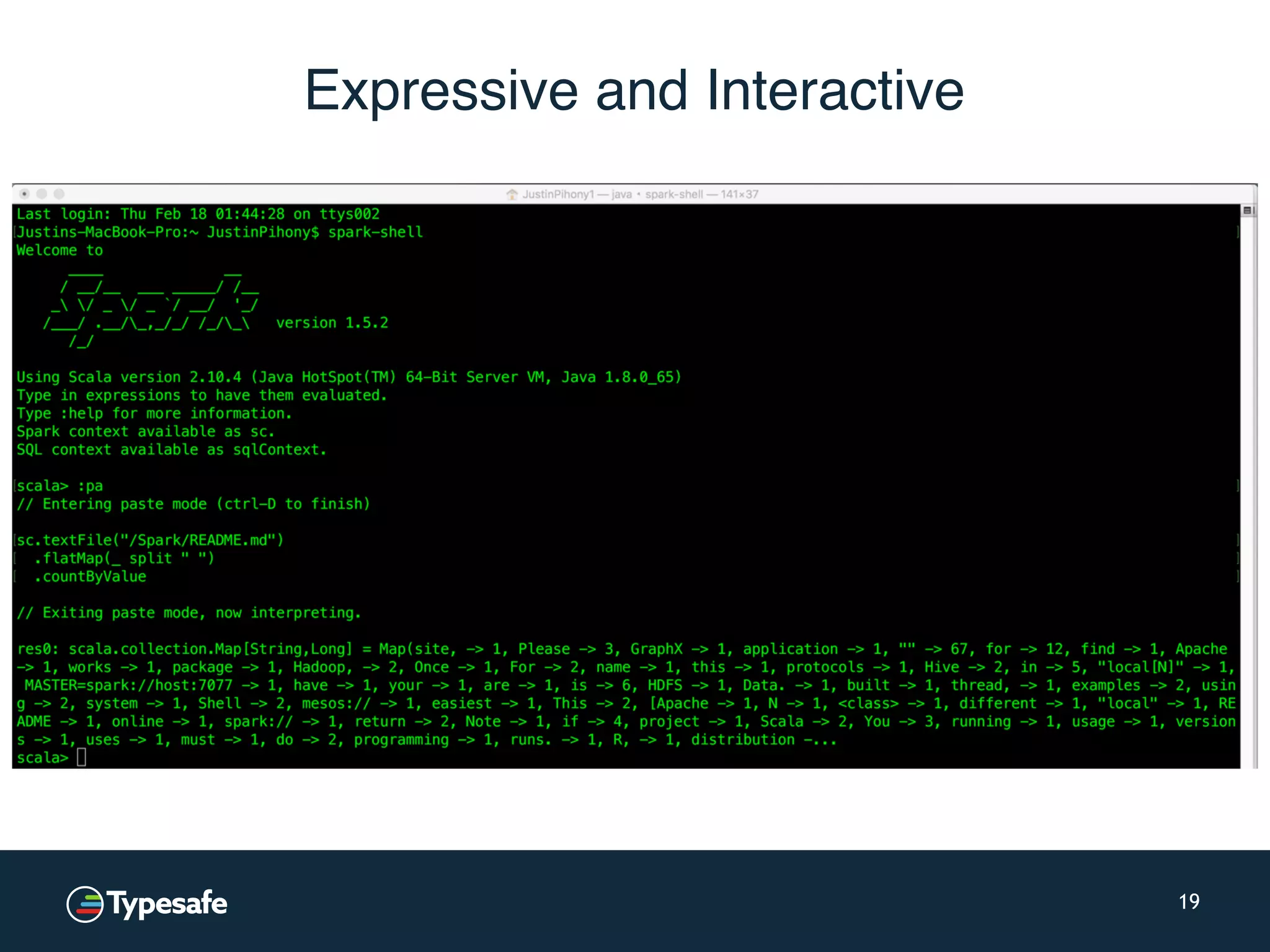 Expressive and Interactive 19 