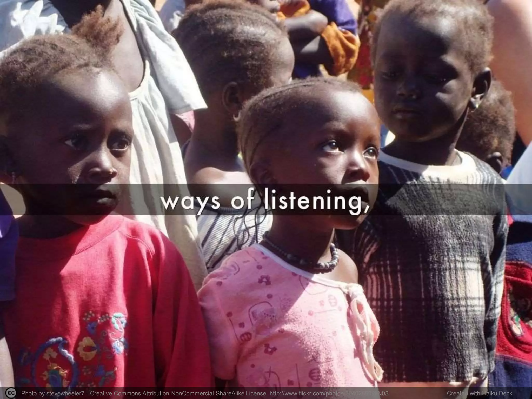 Photo by stevewheeler7 - Creative Commons Attribution-NonCommercial-ShareAlike License http://www.flickr.com/photos/30402850@N03 Created with Haiku Deck 
 