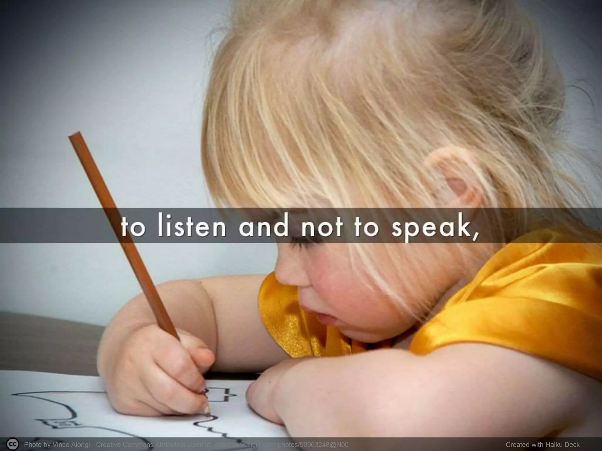 Photo by Vince Alongi - Creative Commons Attribution License http://www.flickr.com/photos/90963248@N00 Created with Haiku Deck 
 