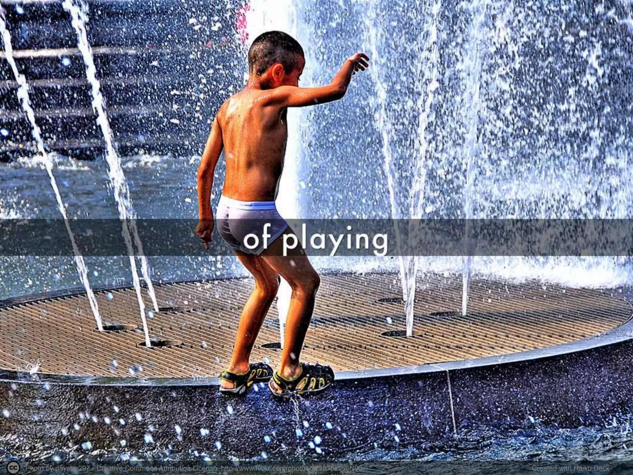 Photo by daystar297 - Creative Commons Attribution License http://www.flickr.com/photos/20587522@N00 Created with Haiku Deck 
 