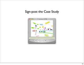 Sign-post the Case Study




                           13