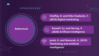 slide on The Impact of AI in digital Marketing | PPTX