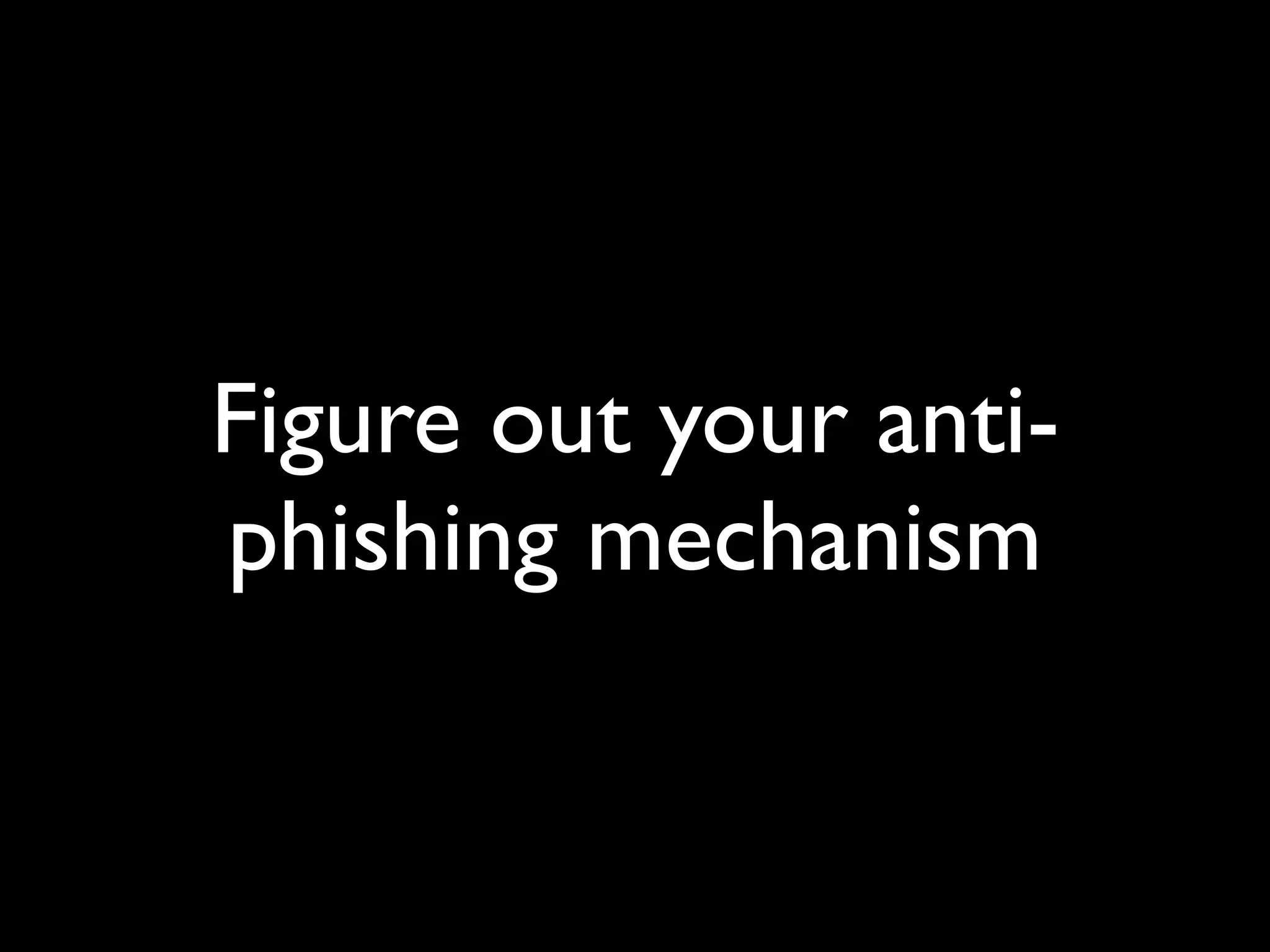 The Implications of OpenID