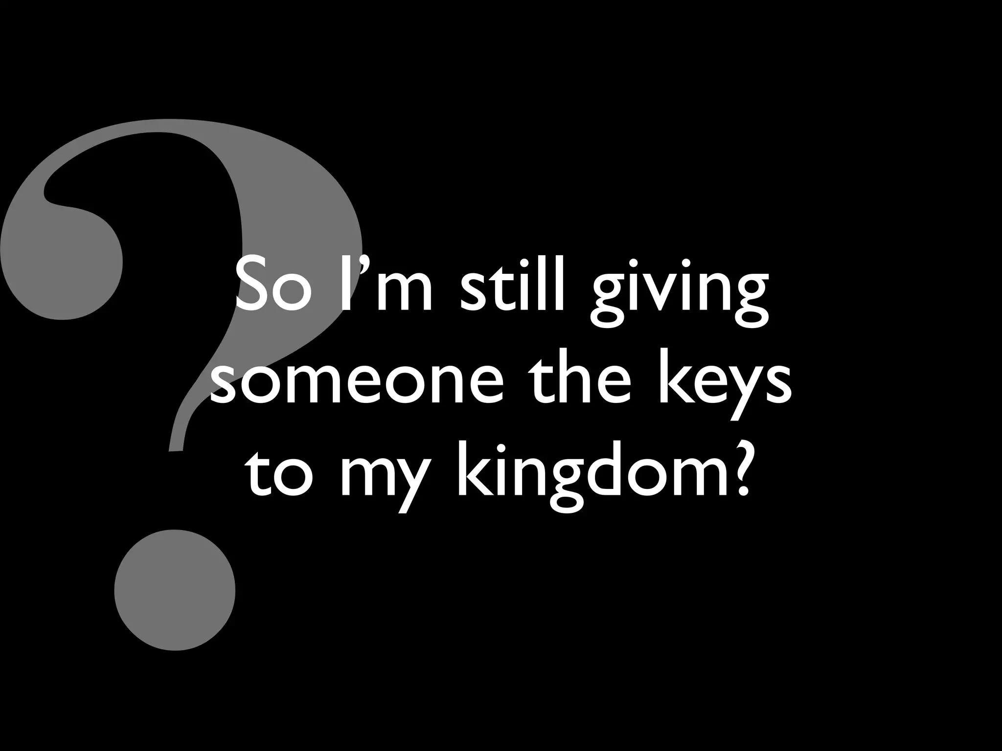 The Implications of OpenID